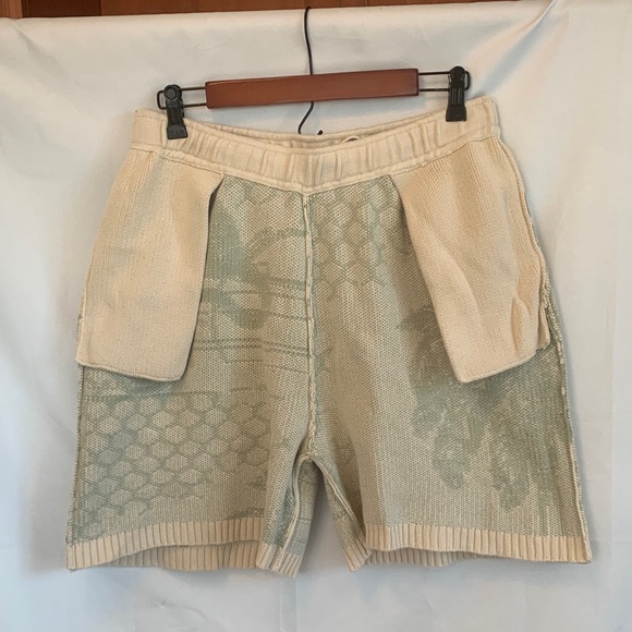 HONOR THE GIFT Jungle Jacquard  Women’s Knit Shorts 100% Cotton NWOT. - Picture 5 of 7